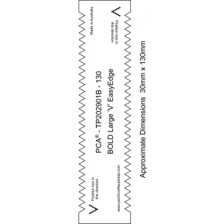 BOLD 130mm Straight Bold Large 'V' EasyEdge