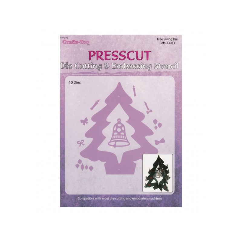(PCD83)Presscut Die Cutting stencil Swing Die tree