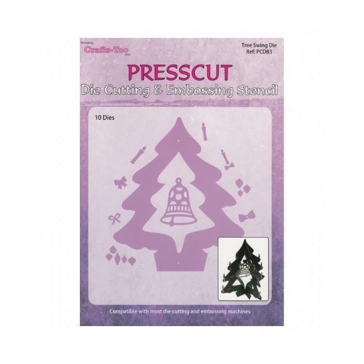 (PCD83)Presscut Die Cutting stencil Swing Die tree