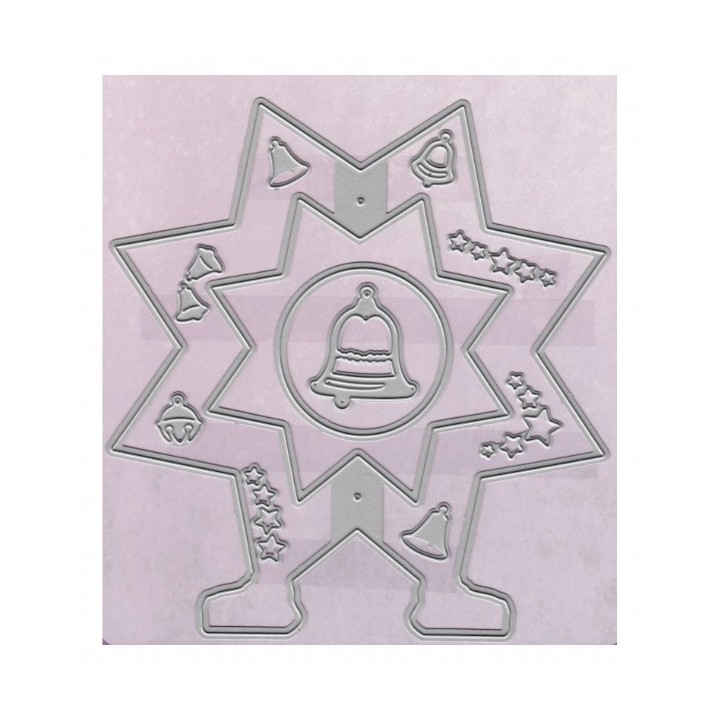 (PCD82)Presscut Die Cutting stencil Swing Die star