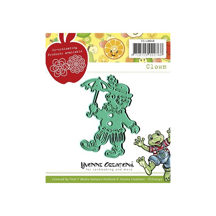 (YCD10040)Yvonne Creations die Clown