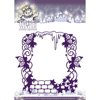 (YCD10041)Yvonne Creations die Magical winter - Magical Frame