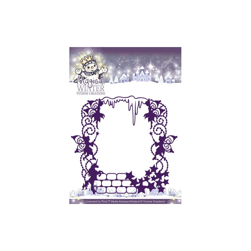 (YCD10041)Yvonne Creations die Magical winter - Magical Frame