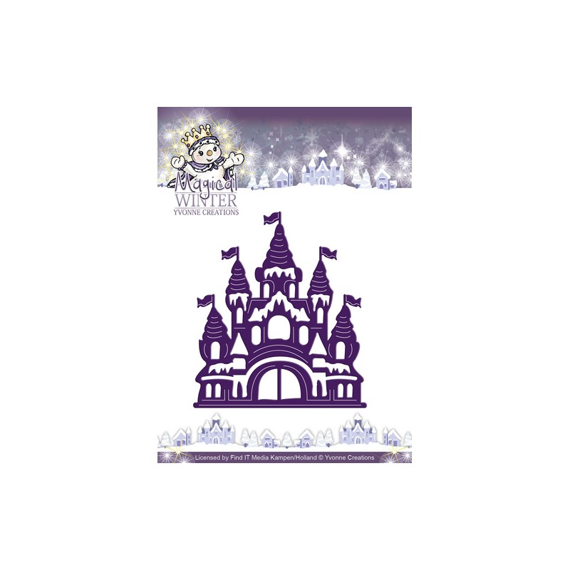 (YCD10042)Yvonne Creations die Magical winter - Castle