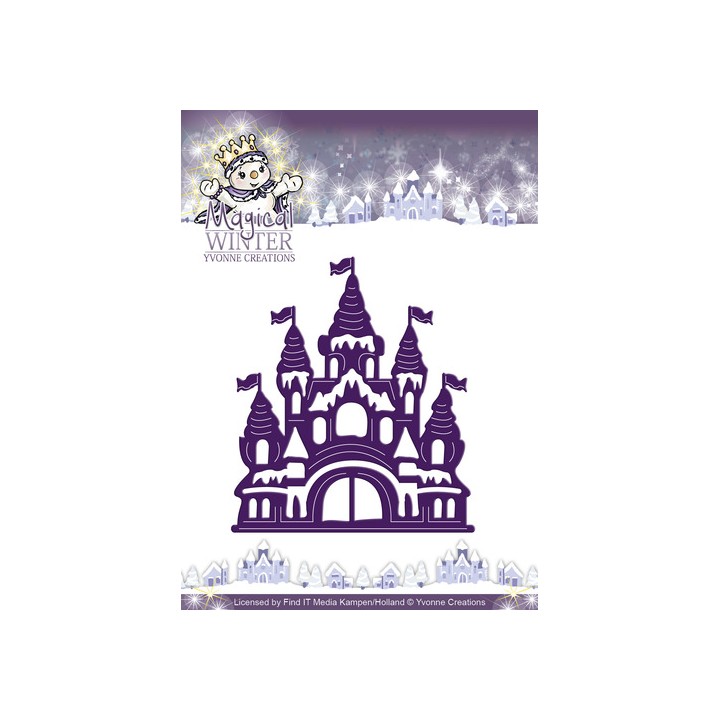 (YCD10042)Yvonne Creations die Magical winter - Castle