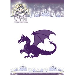 (YCD10045)Yvonne Creations die Magical winter - Dragon