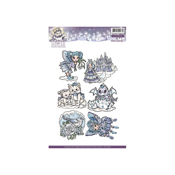 (YCCS10006)Stamps - Yvonne Creations Magical winter