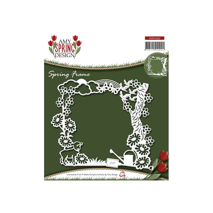 (ADD10040)Die - Amy Design - Spring - Spring Frame