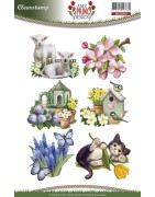 (ADCS10003)Clearstamp - Amy Design - Spring