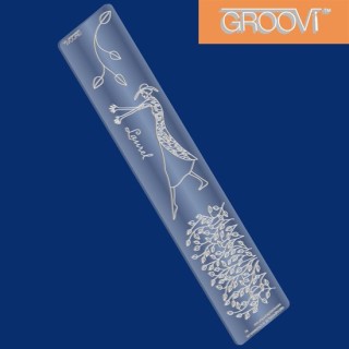 (GRO-PE-40067-09)Groovi Border Plate Laurel