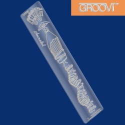 (GRO-PE-40071-09)Groovi Border Plate Annabel