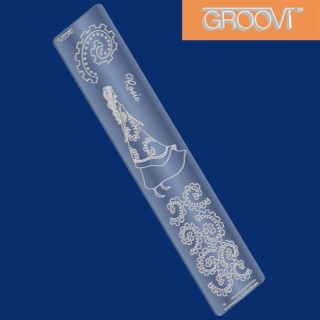 (GRO-PE-40068-09)Groovi Border Plate Rosie
