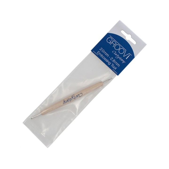 (GRO-AC-40027-XX)Groovi Parchment Embossing Tool 2.0mm - 2.8mm