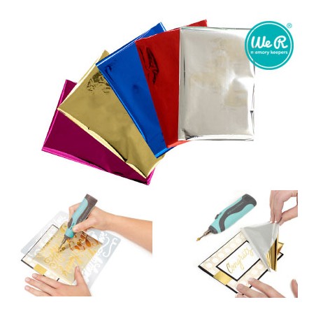 (662579)Memory Keepers heatwave foil 10,2x15,2cm multi