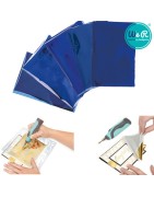 (662658)Memory Keepers heatwave foil 10,2x15,2cm blue