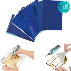 (662658)Memory Keepers heatwave foil 10,2x15,2cm blue