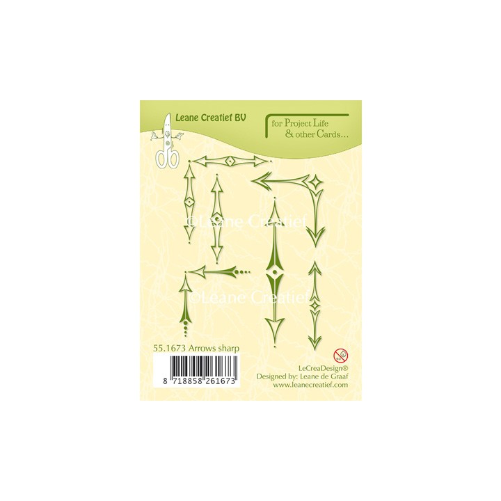 (55.1673)Clear stamp Arrows sharp