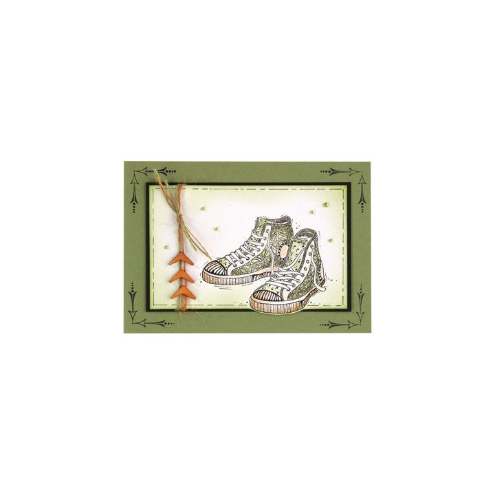 (55.1673)Clear stamp Arrows sharp