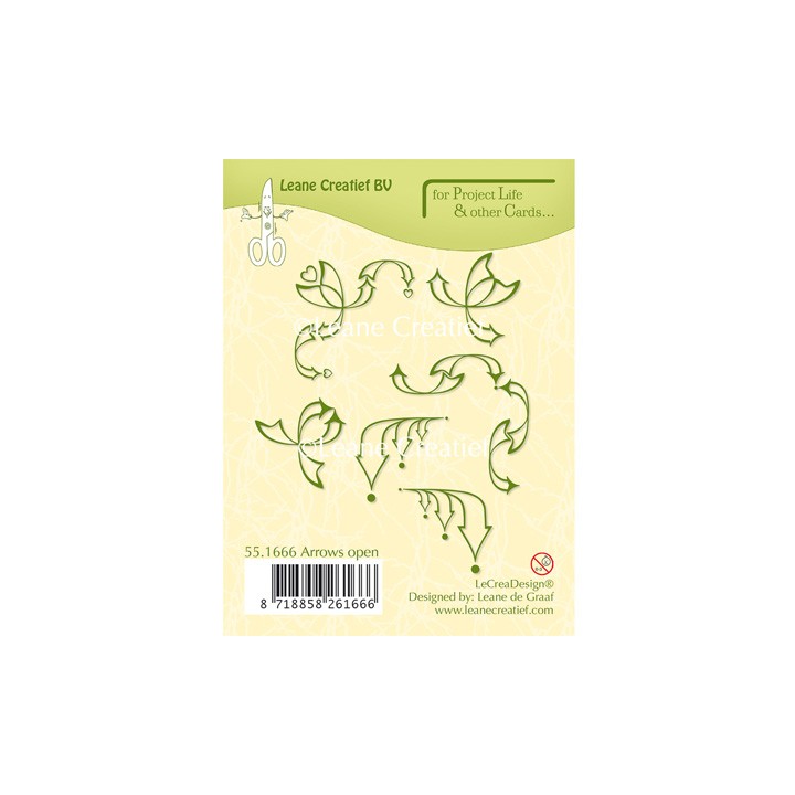 (55.1666)Clear stamp Arrows open