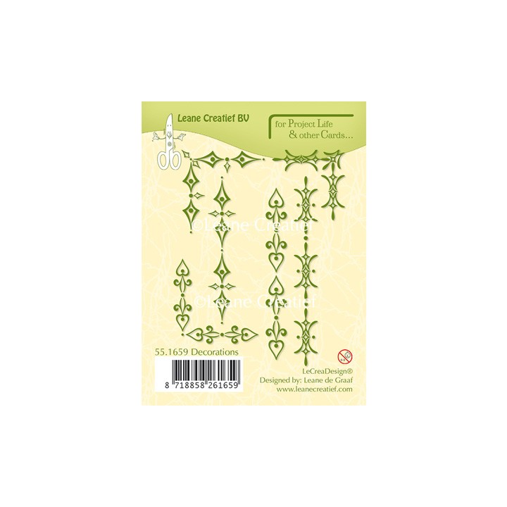 (55.1659)Clear stamp Decorations