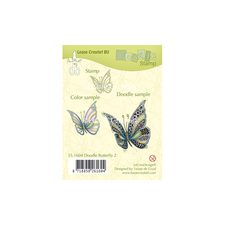 (55.1604)Doodle stamp Butterfly 2
