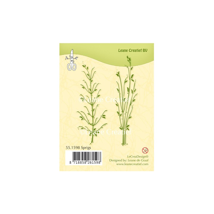 (55.1598)Clear stamp Sprigs
