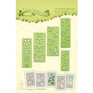 (45.1536)Lea'bilitie mal die Small Butterflies & Flowers