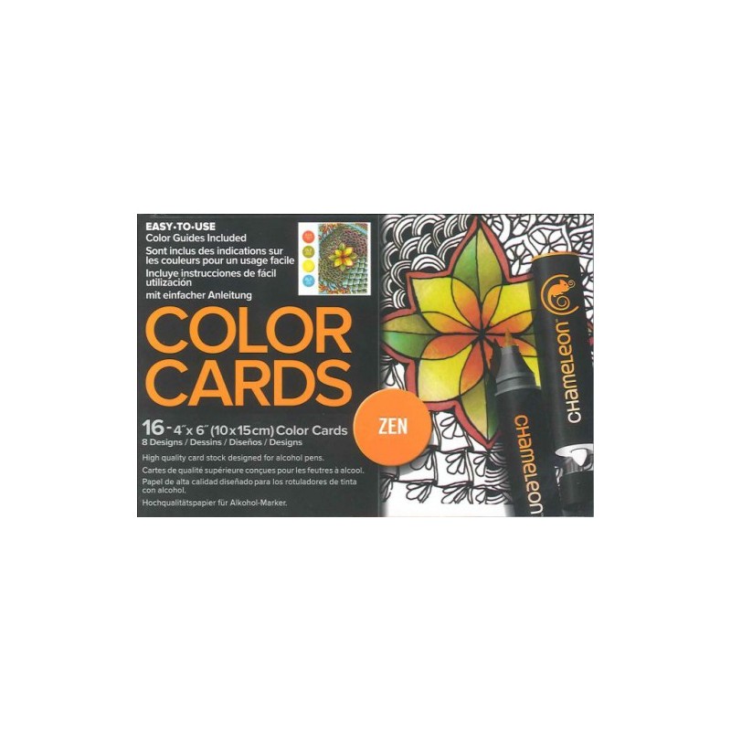 (CCO103)Chameleon color cards Zen