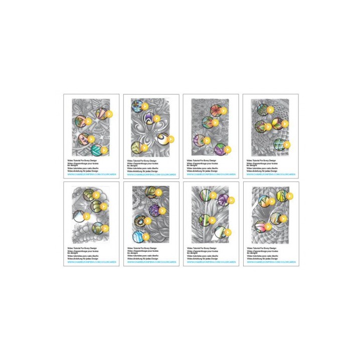 (CCO103)Chameleon color cards Zen