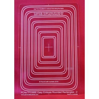 (TP3388E)EasyEmboss Rounded Rectangles - 2