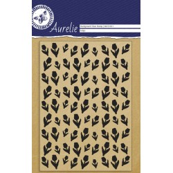 (AUCS1021)Aurelie Tulips Background Clear Stamp