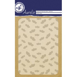 (AUEF1022)Aurelie Wooden Shoes Background Embossing Folder