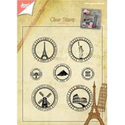 (6410/0399)Clear stamp Country