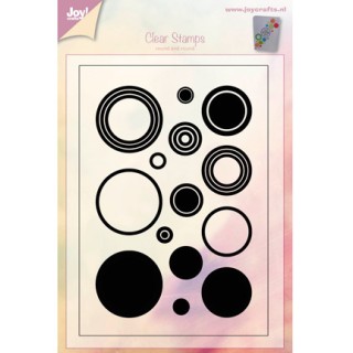 (6410/0389)Clear stamp round and round