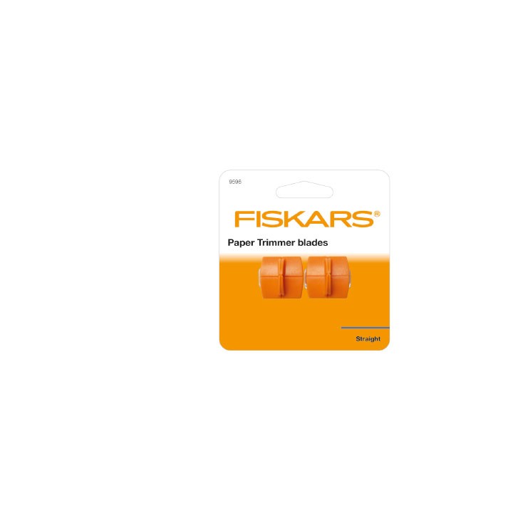 (9596)Fiskars replacement blades x2 straight for 9598 + 9590