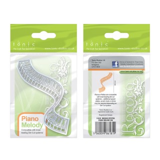 (1181E)Tonic Studios - Rococo Petite Die - Piano Melody