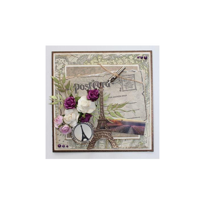 (6002/0486)Cutting & Embossing stencil Paris
