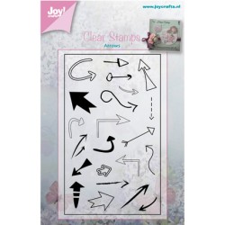 (6410/0388)Clear stamp Arrows