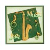 (71.1819)Leane Creatief Wood Shapes Musical notes