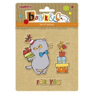 (SCB4907035)ScrapBerry's Clear Stamps Basic's New Adventure 1