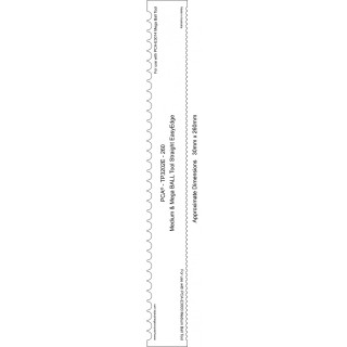 (TP3202E)EMBOSSING 260mm Medium & Mega BALL Tool Straight EasyEd