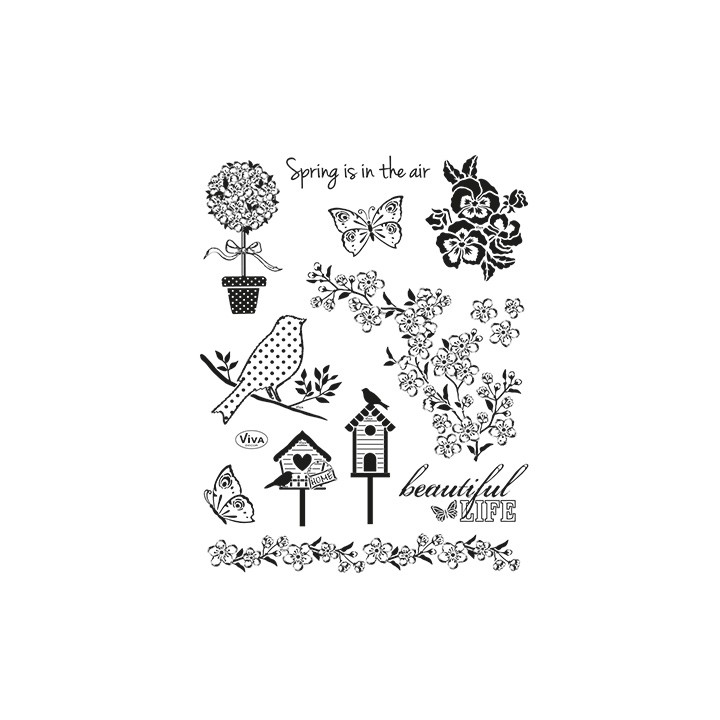 (4003 152 00)Clear Stamps - Fruhling