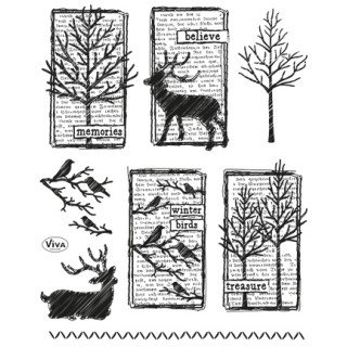 (4003 148 00)Clear Stamps - Winterimpressionen
