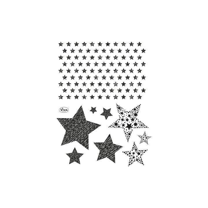 (4003 147 00)Clear Stamps - Sterne