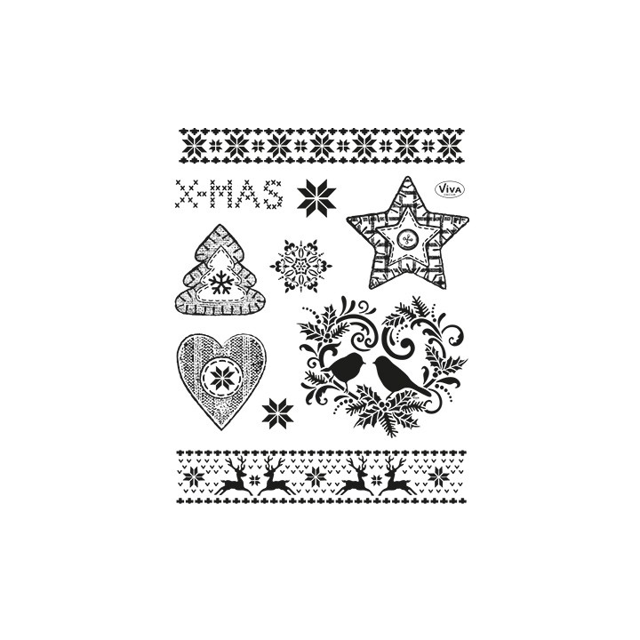 (4003 146 00)Clear Stamps - Weihnachtsmotive II