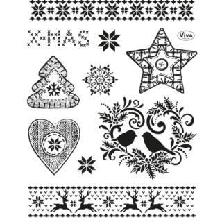 (4003 146 00)Clear Stamps - Weihnachtsmotive II