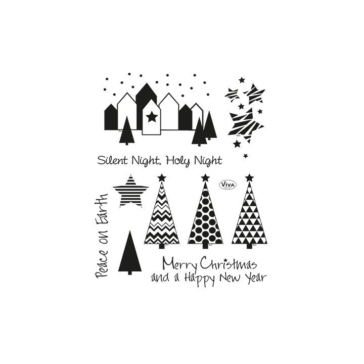 (4003 145 00)Clear Stamps - Stille Nacht