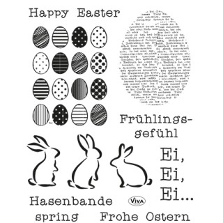 (4003 144 00)Clear Stamps - Frohe Ostern