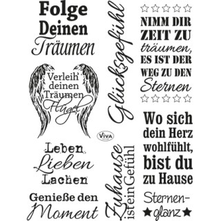 (4003 143 00)Clear Stamps - Spruche II