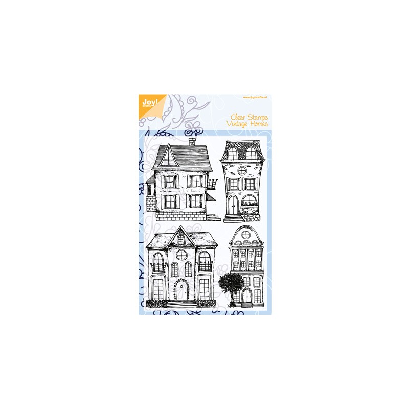 (6410/0395)Clear stamp Vintage Homes
